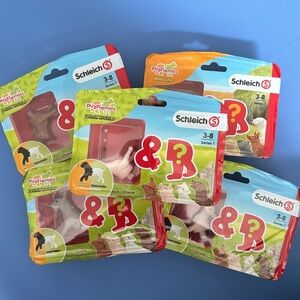 Mystery Bundle Pack of Puzzlemals Schleich Animals